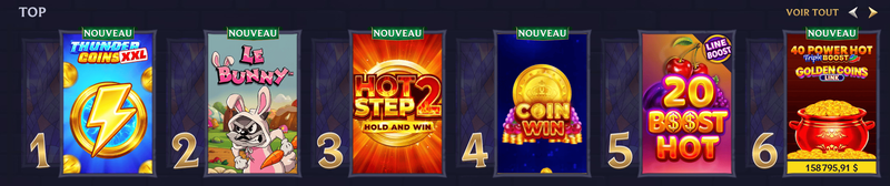 Les meilleurs jeux de casino pour activer un bonus sans dépôt